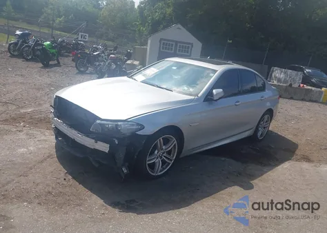 2014 BMW 550I xDrive from USA, damaged, VIN WBAKP9C55EDZ35155